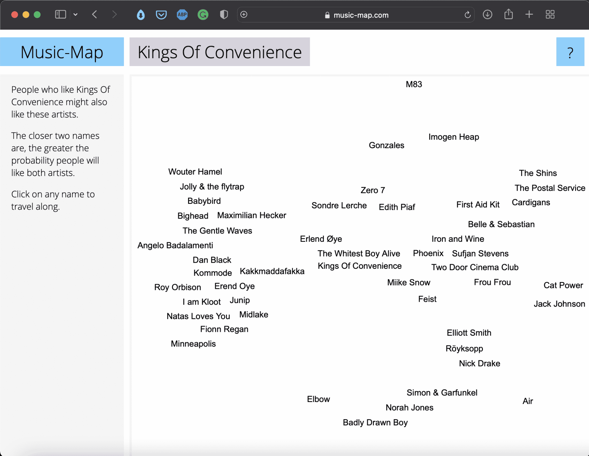 MusicMap Useful Tools Abakcus