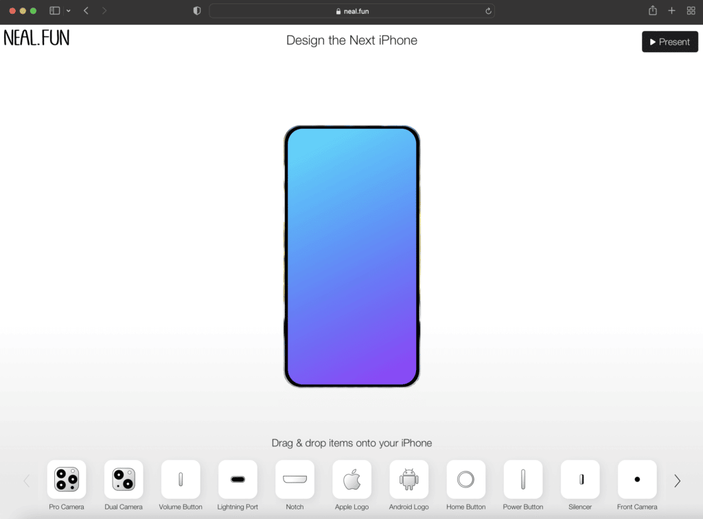 Design the Next iPhone Neal.Fun Abakcus