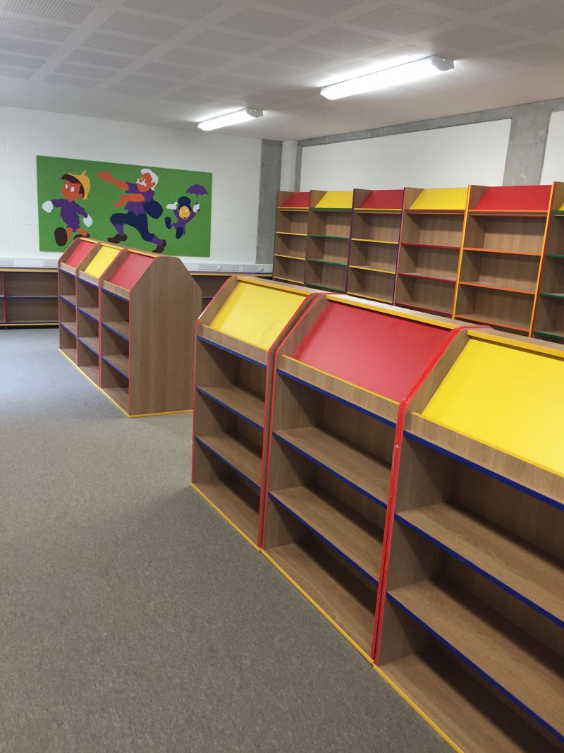 Colourful Library Furniture Abal Education Supplies