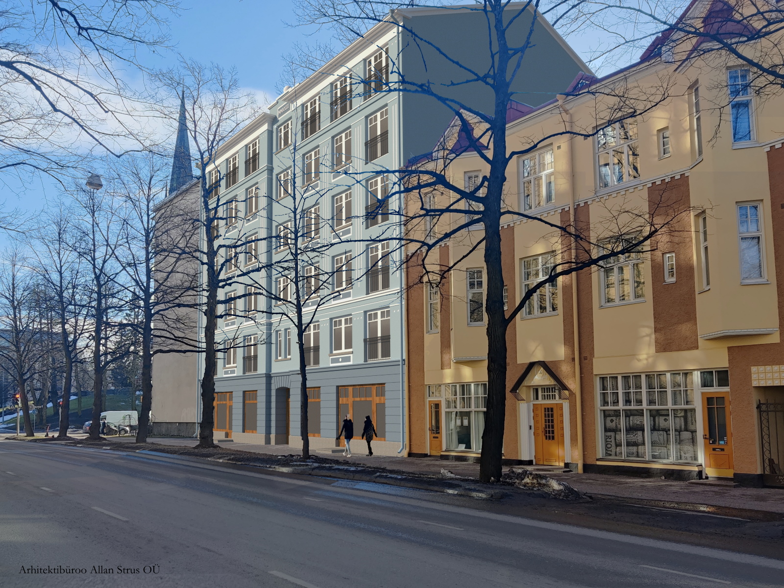 Apartment house in Turku, Finland, 2021 Arhitektibüroo Allan Strus