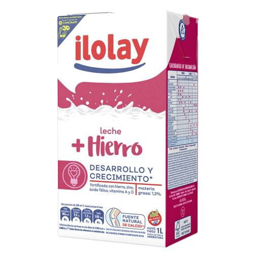 LECHE LARGA VIDA C/HIERRO X 1LT Abamar Rio Grande