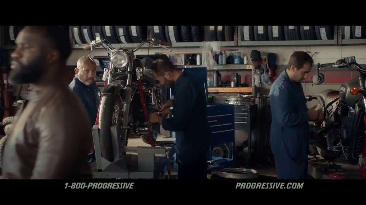 Progressive Choosing new tires Ad Commercial on TV 2021