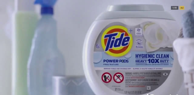 Tide PODS Hygienic Clean Free 'For Super Heroes With Sensitive Skin