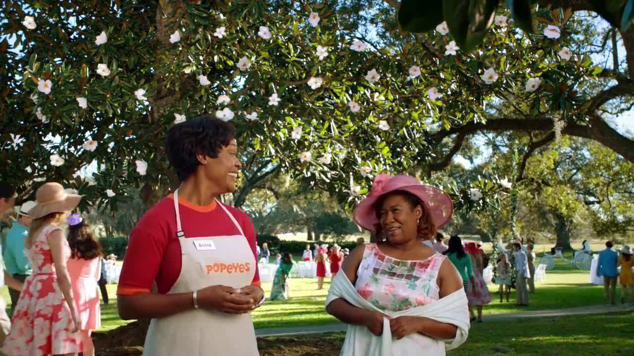 Popeyes Magnolia Blossom Chicken Ad Commercial on TV