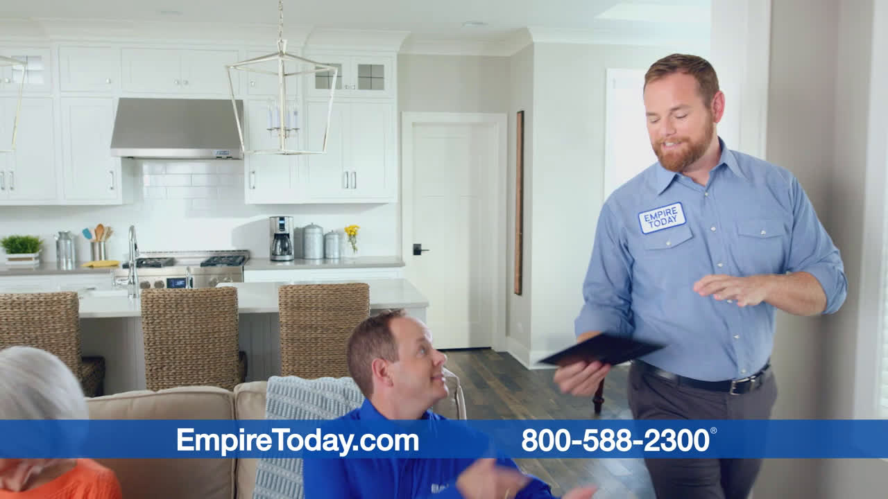 Empire Today Get Flooring the Easy Way and Shop at Home with Empire Today Ad Commercial on TV