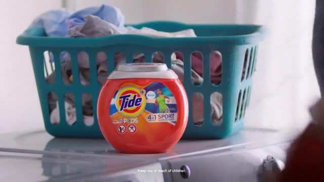 Tide PODS Sport Puberty Ad Commercial on TV