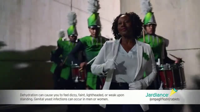 Jardiance Audrey Is on It Marching Band Ad Commercial on TV