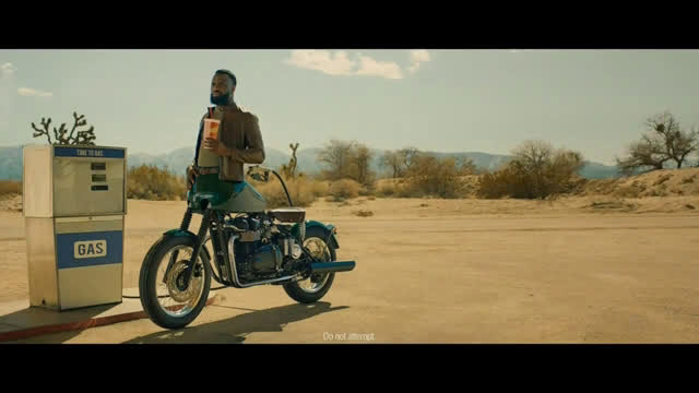 Progressive Motorcycle Insurance Motaur Gasoline Ad Commercial on TV