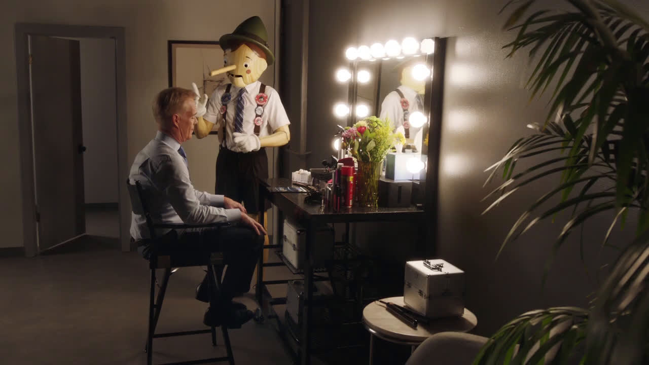 Geico Pinocchio Helps Joe Buck Get Ready Ad Commercial on TV 2020