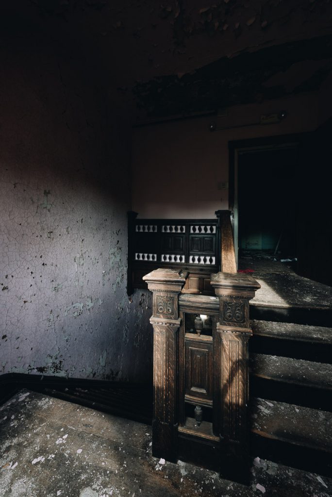 A. E. Burckhardt House Interior Stairwell