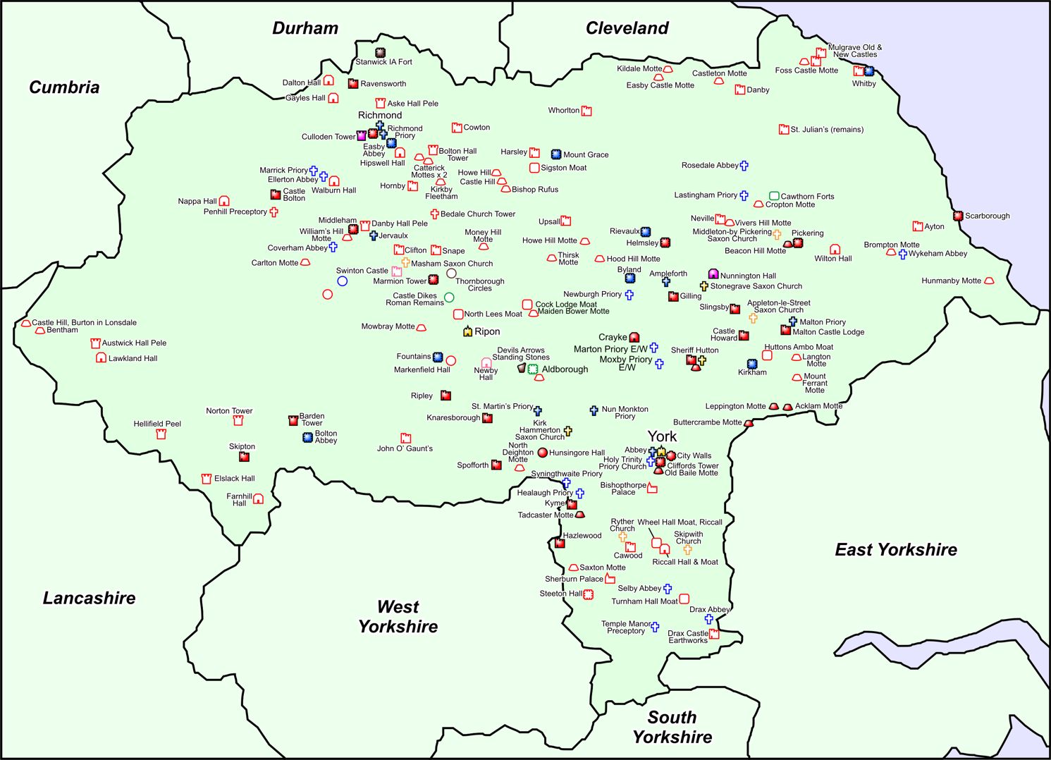 North Yorkshire Definitive Map North Yorkshire