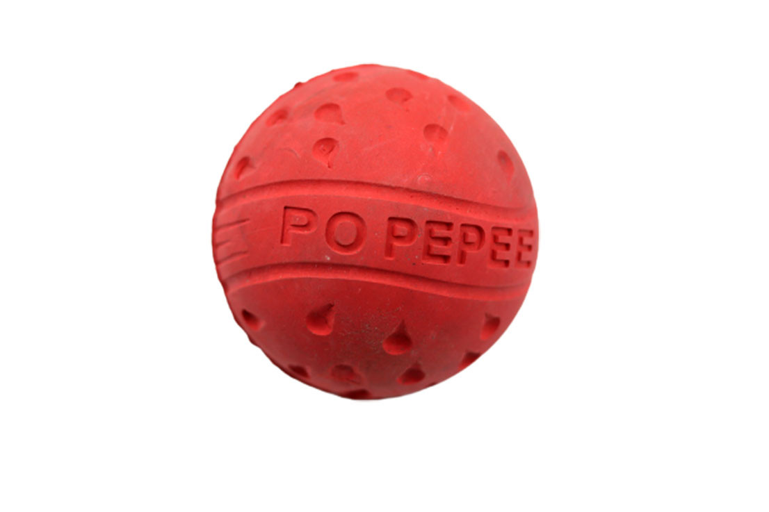 BALLS RUBBER RED A.Bassa & Sons