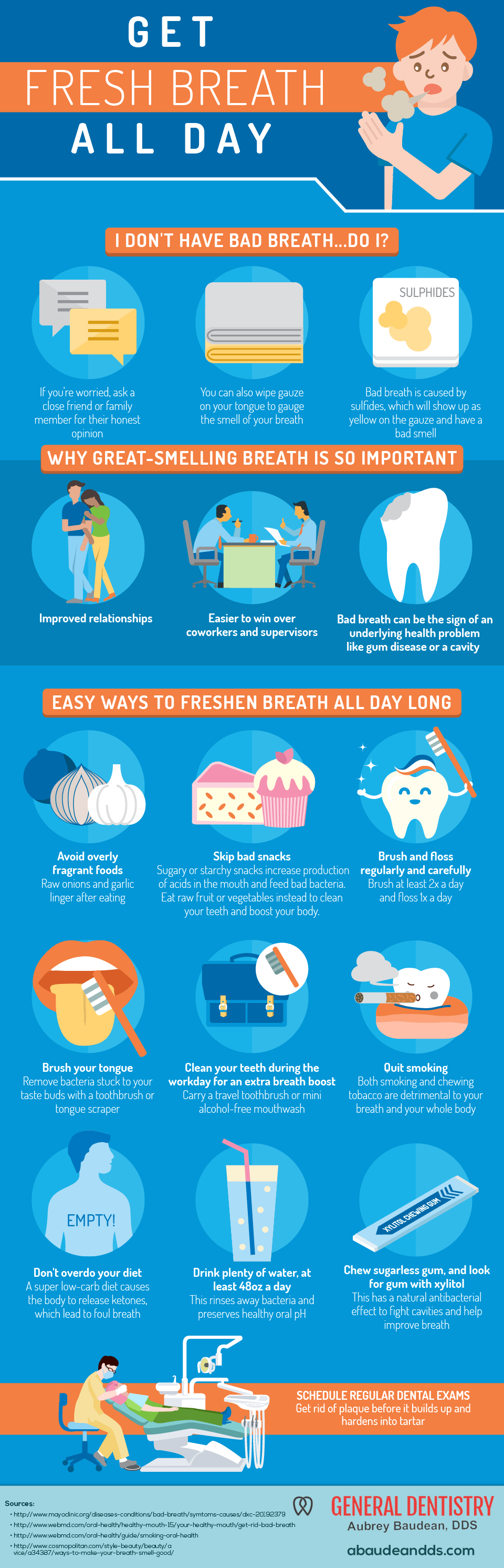 How to Get Fresh Breath at Home Aubrey Baudean DDS