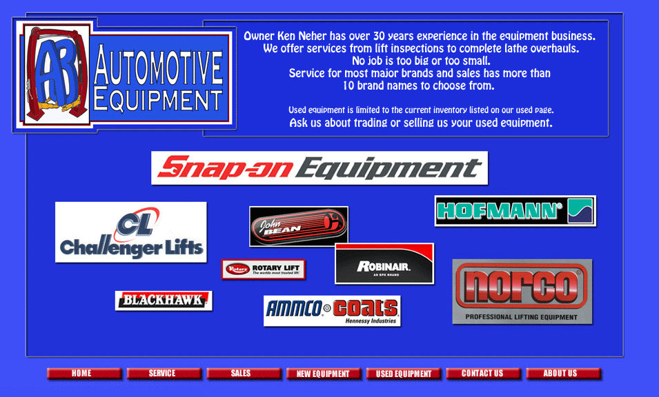 Welcome to AB Auto Equipment