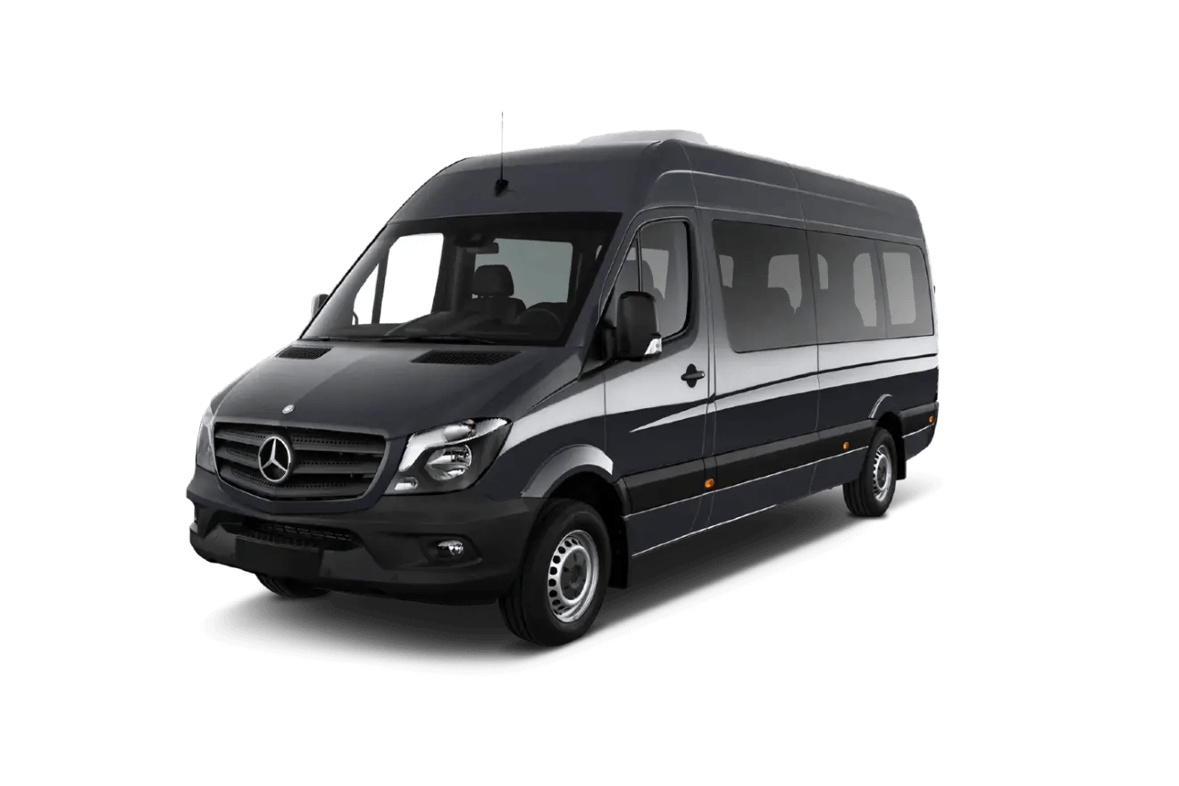 Professional Mercedes Benz Sprinter Passenger Van Rental