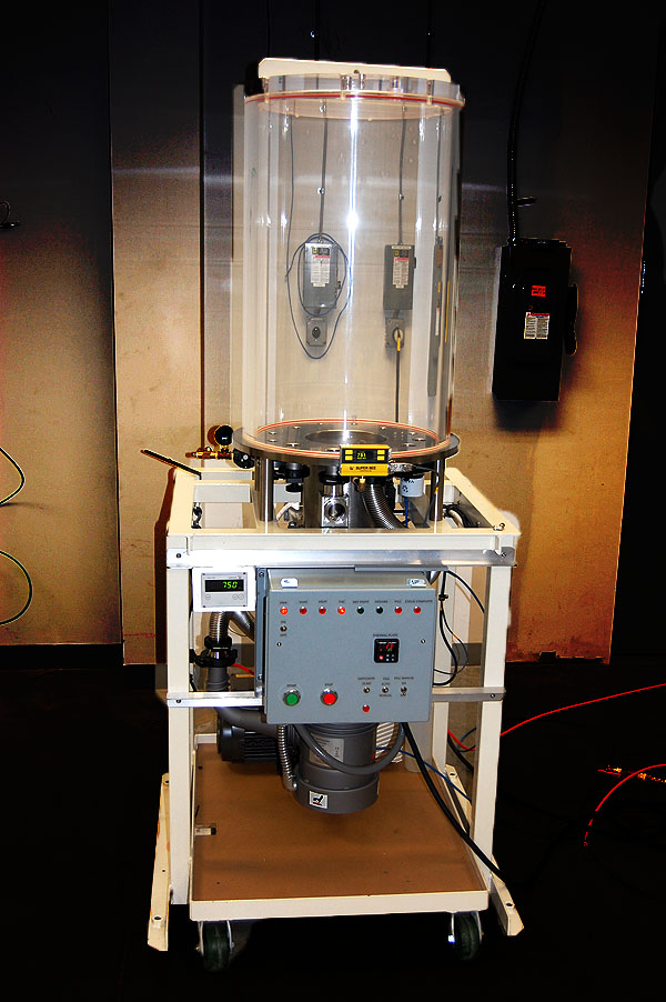High Vacuum Acrylic Bell Chamber Abbess Instruments Vacuum Chambers