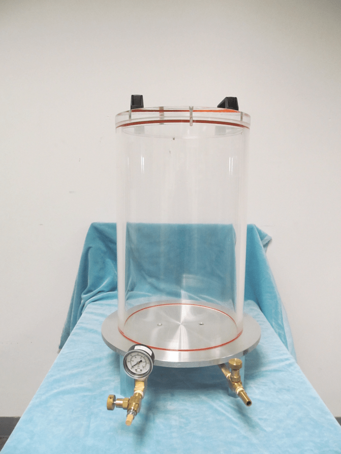 Bell Jar Replacement, Vacuum Chamber, No Glass Abbess Instruments