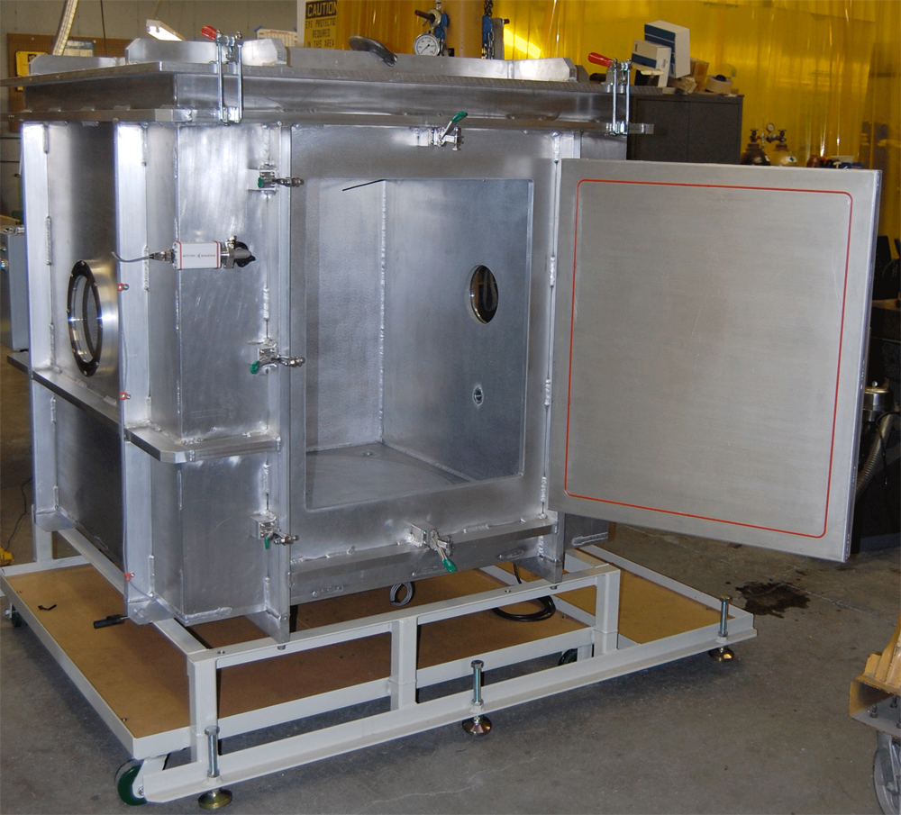 Top and Side Loading Vaccuum Chamber with Turntable - Abbess