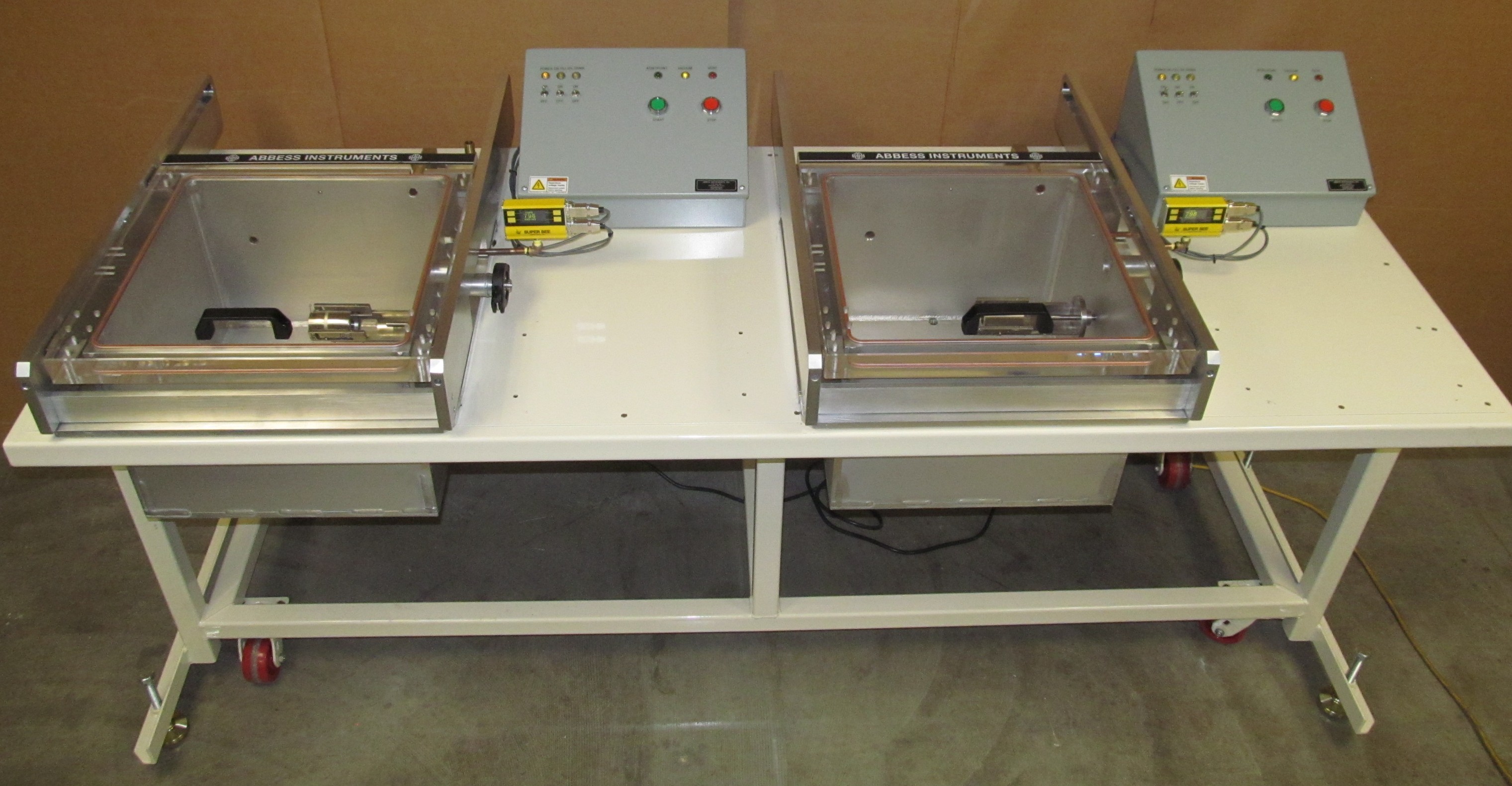 Top Loading Chamber with Lateral Sliding Door Abbess Instruments