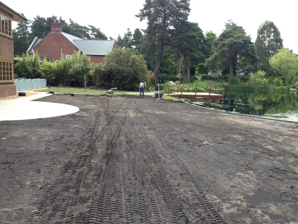 Topsoil Winchester Landscaping Services Abbey Turf Ltd