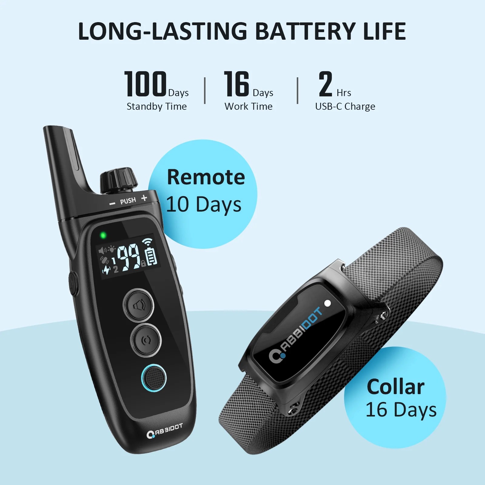 T50 Dog Training Collars Safe & Pro Training Abbidot