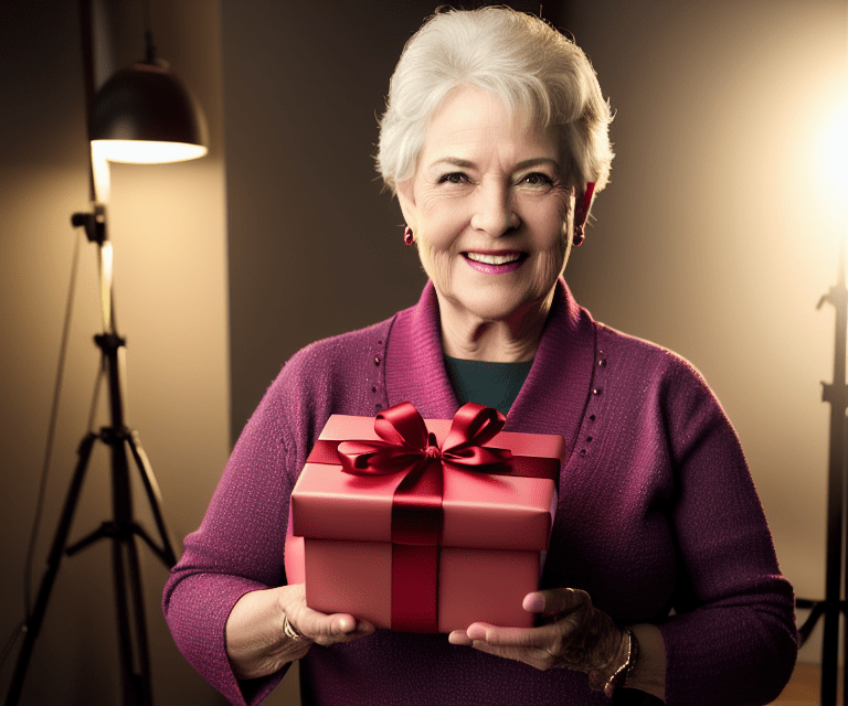 How to make a gift for older women