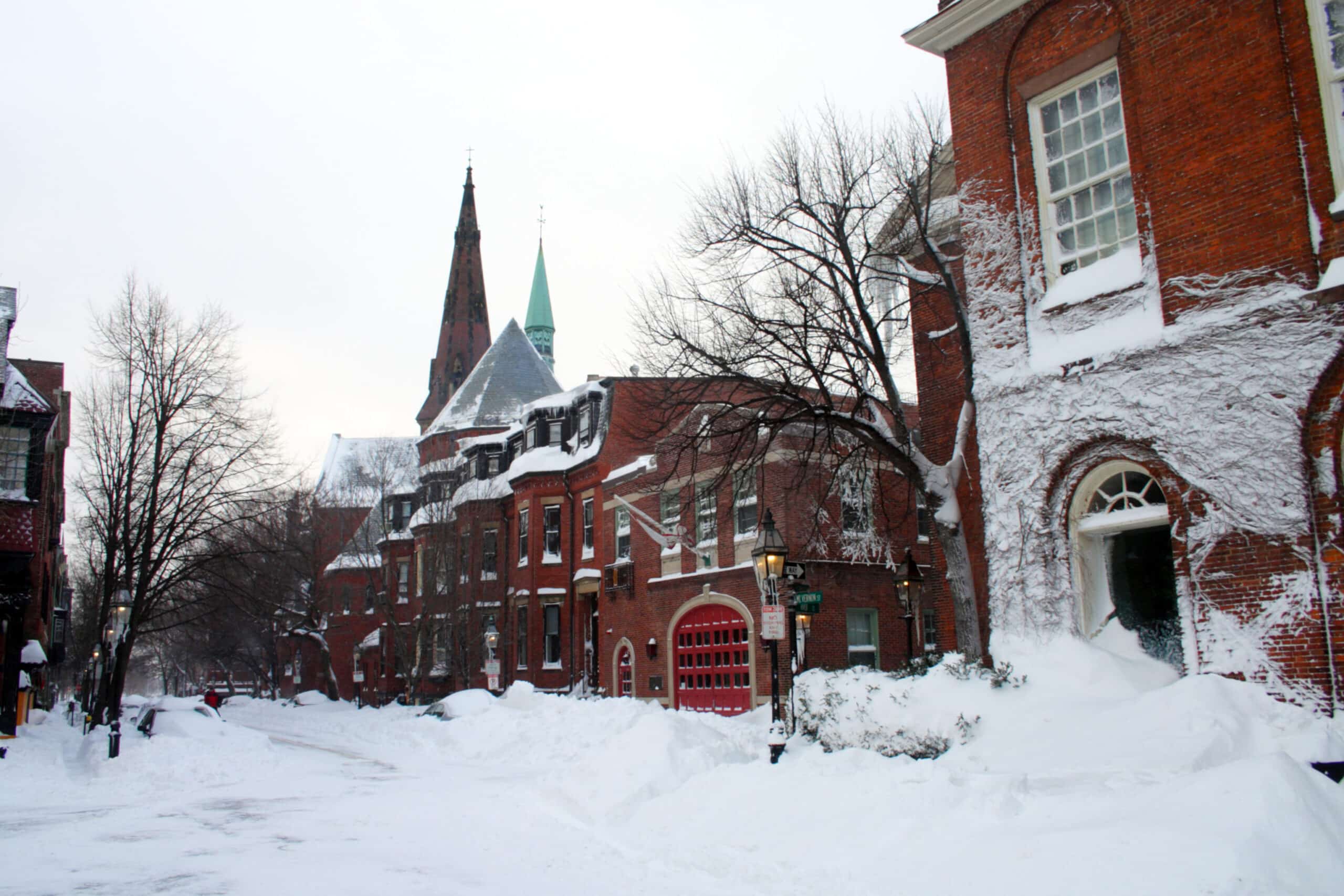 Boston Masonry Restoration in Cold and Wet Weather Abbot Building
