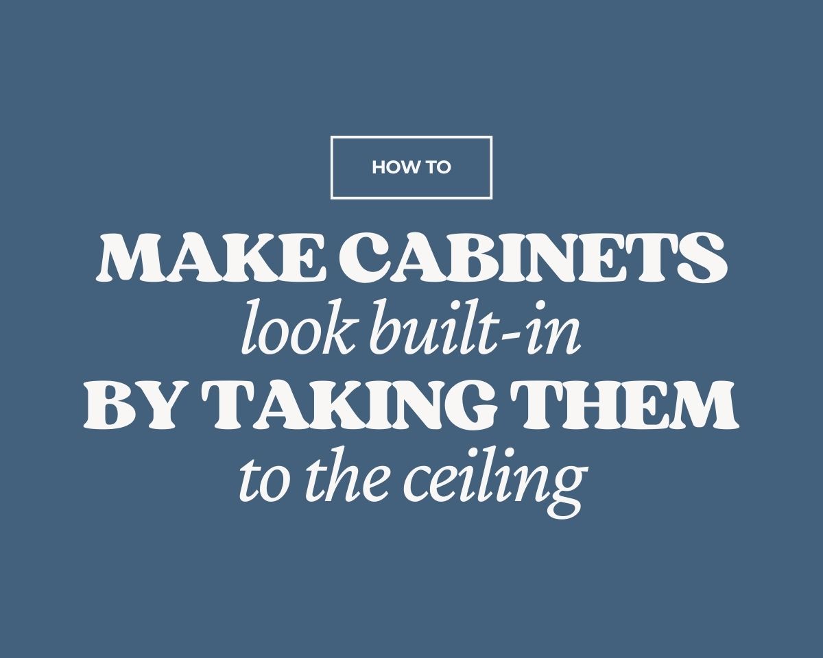 How to Make Look BuiltIn Abbott Abode