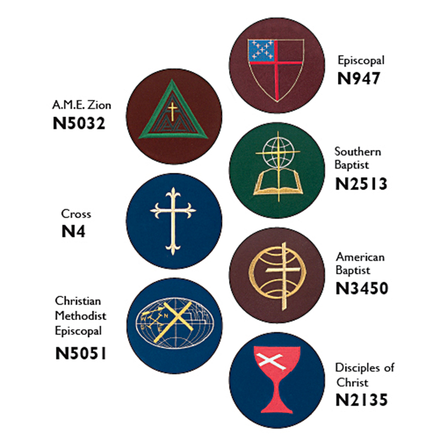 Denomination Symbol Series Stoles Abbott Hall