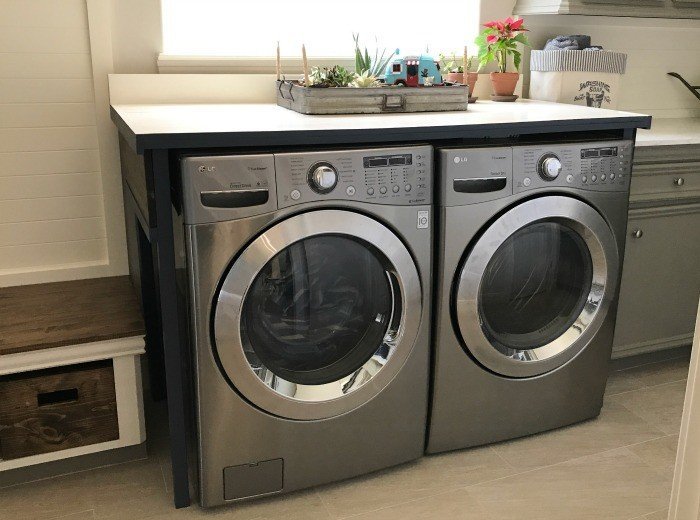 You'll love this DIY Laundry Table, just 85 Abbotts At Home