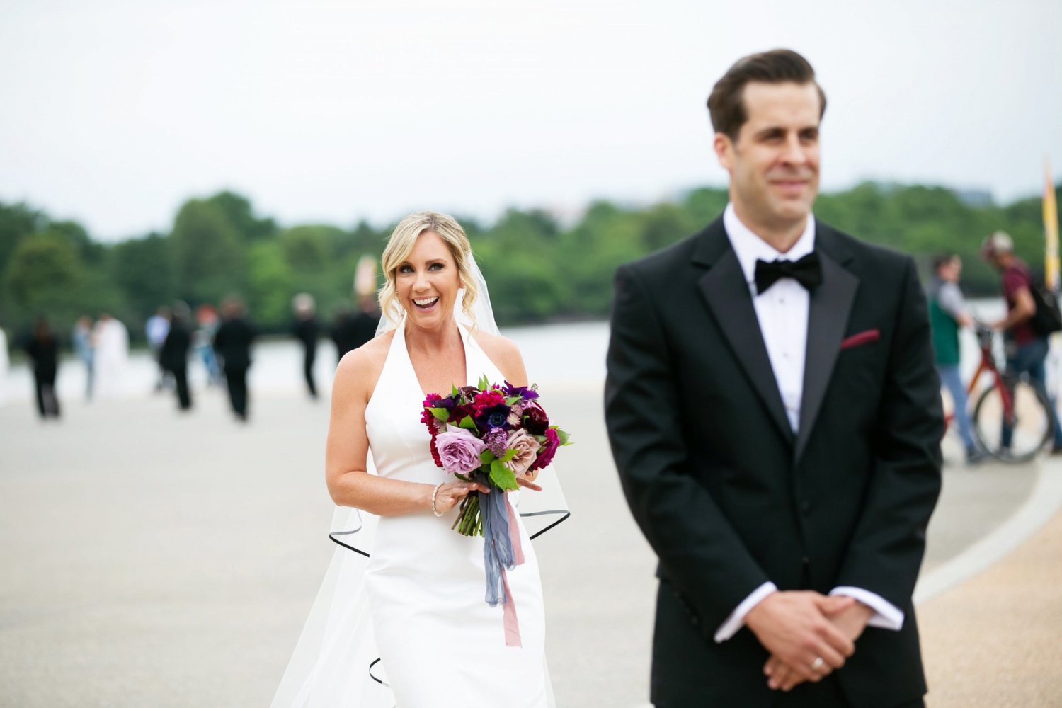 CNN'S JESSICA SCHNEIDER MARRIES FIANCÉ ADAM HARRISON IN WASHINGTON D.C