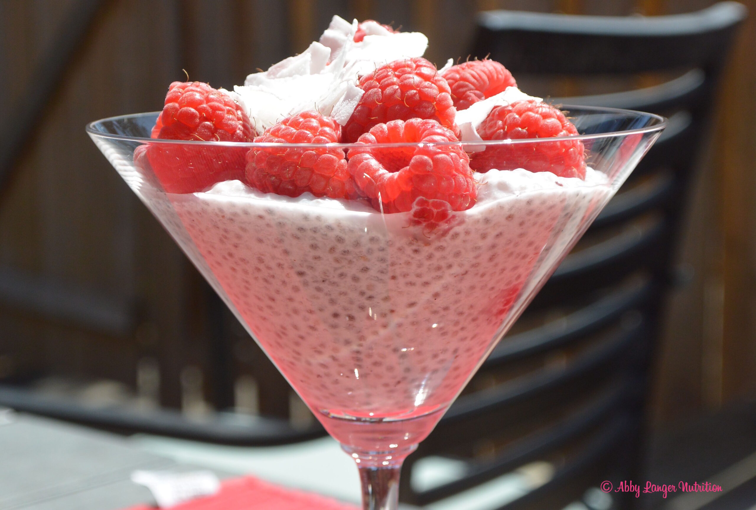 Coconut Chia Pudding Abby Langer