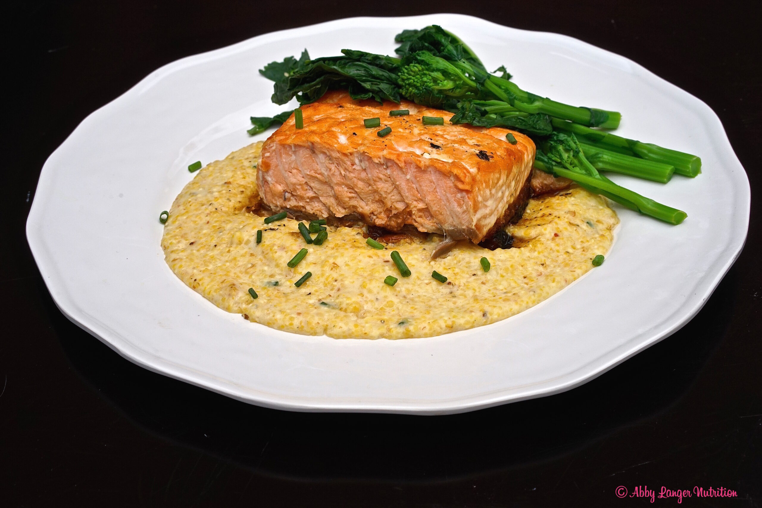 Gluten Free Lemon Chive Grits