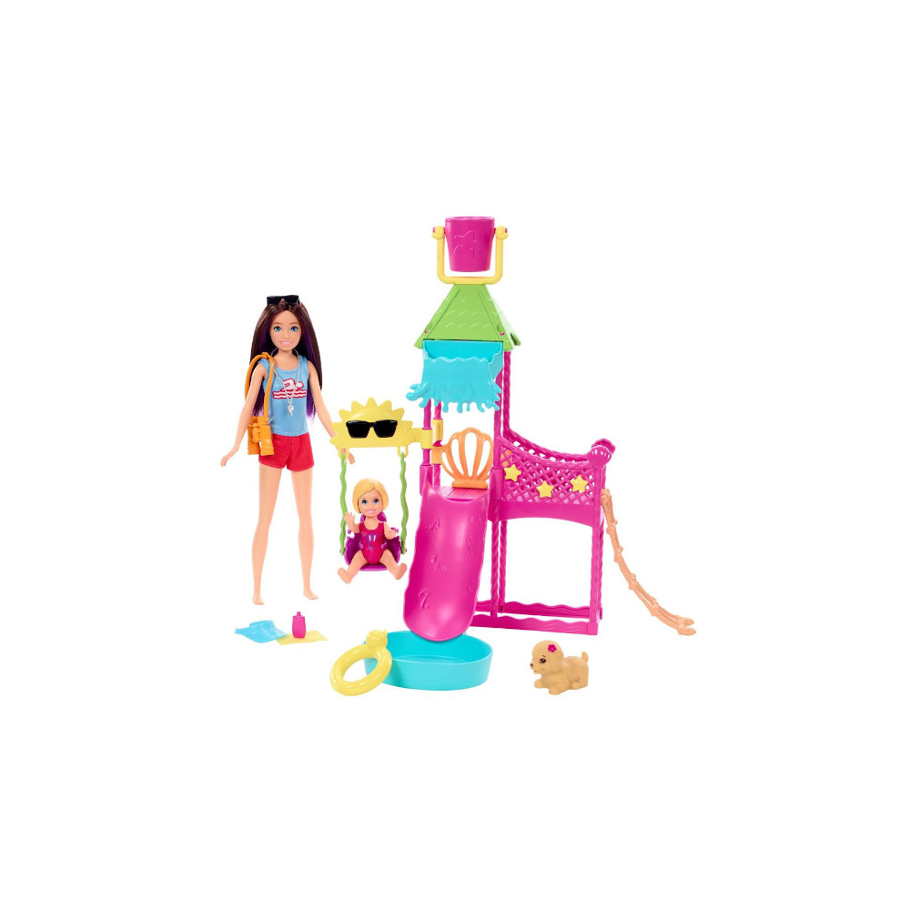 Barbie Skipper First Jobs Water Park dukkesæt ABC Centret Hornslet