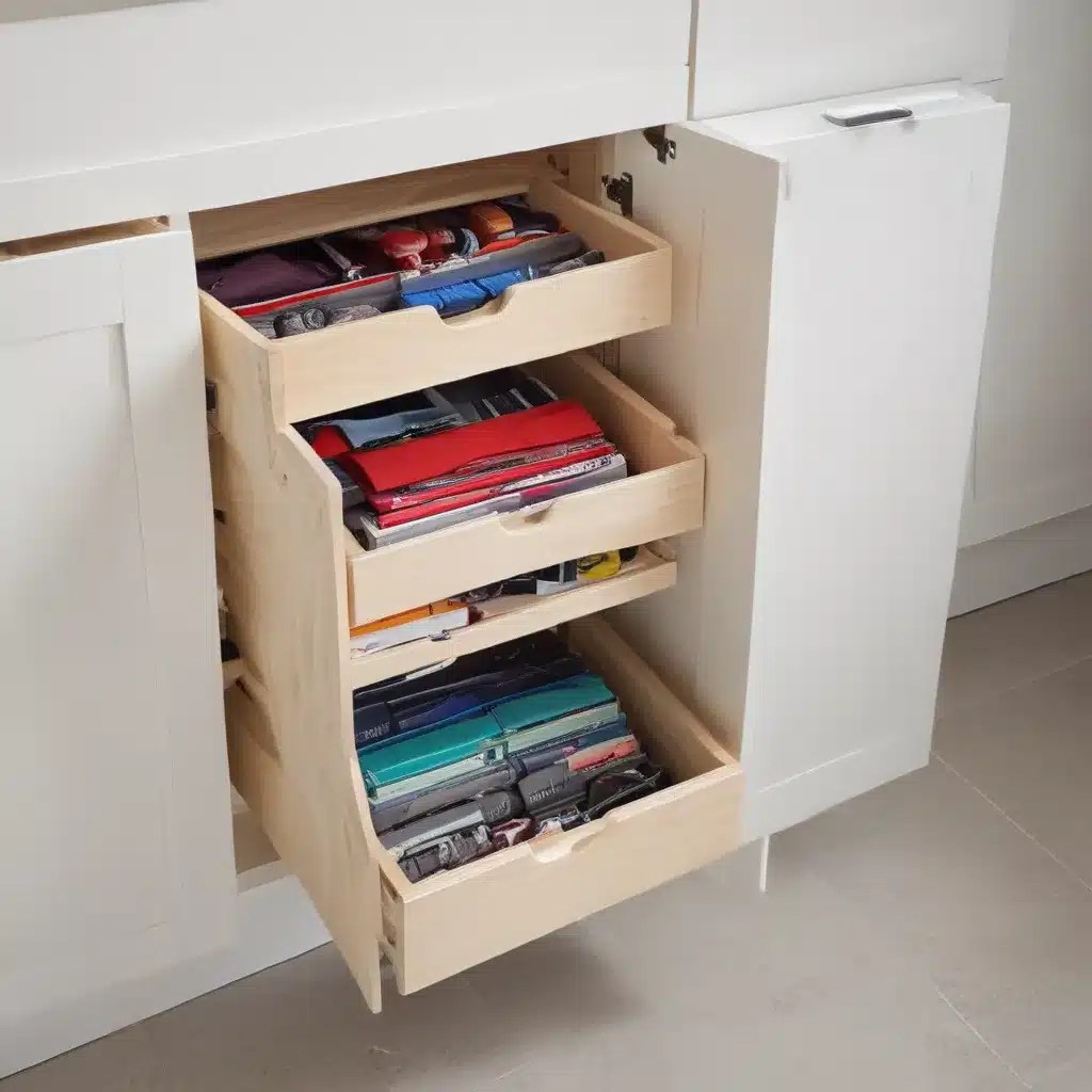 Hide Clutter With Enclosed Storage Solutions