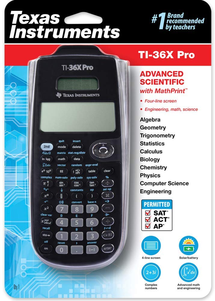 Texas Instruments TI36X Pro Engineering/Scientific Calculator