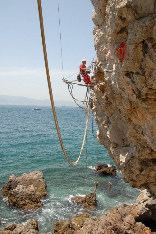 Cliff Stabilisation Gibraltar News Abcas Rope Access