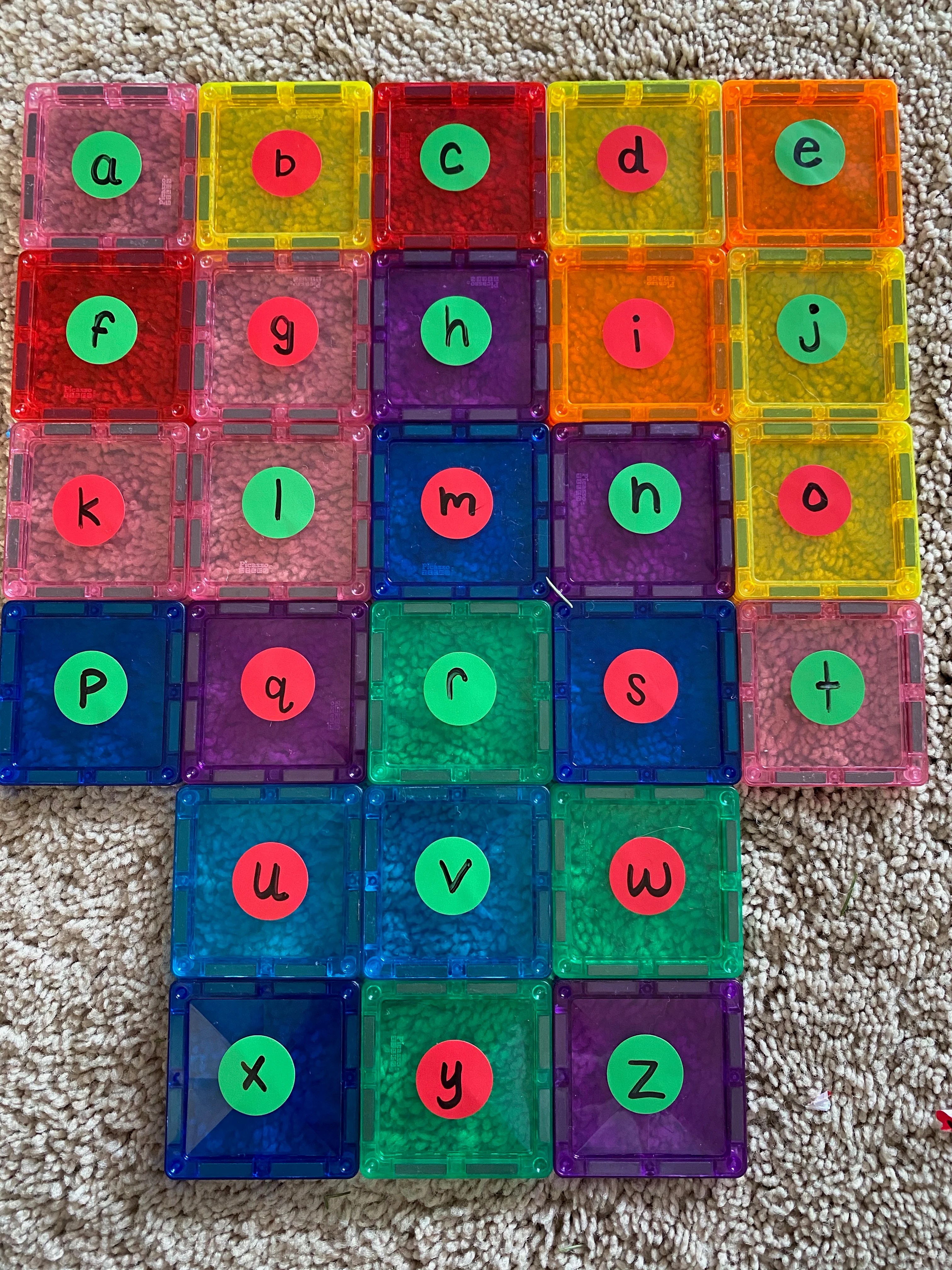 toys in alphabetical order