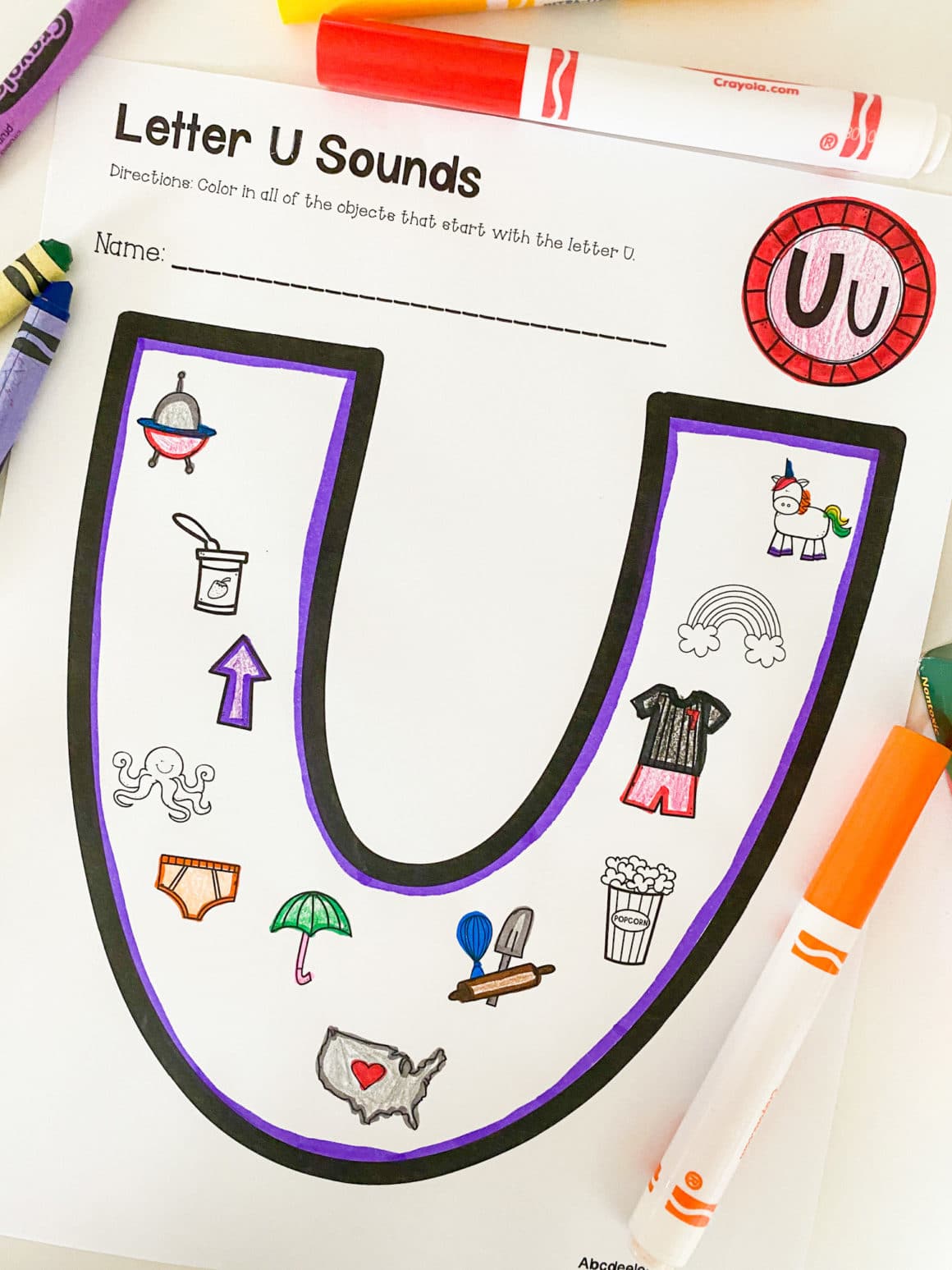 15 EASY Letter U Crafts & Activities (2025) - ABCDee Learning