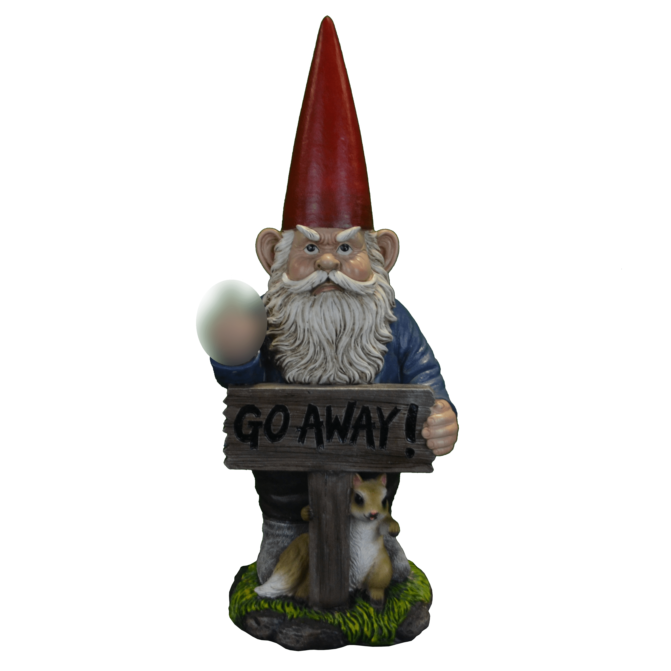 'Go Away' Garden Gnome ABC Distributors, Inc.