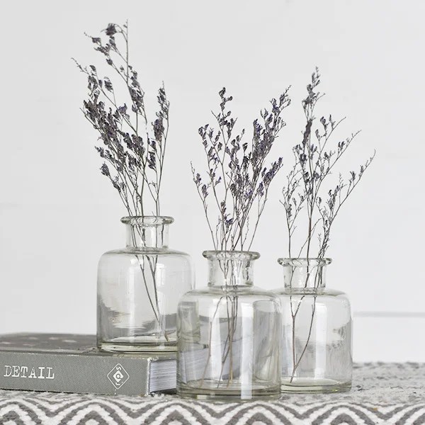 Set of Three Glass Bud Vases ABC Distributors, Inc.