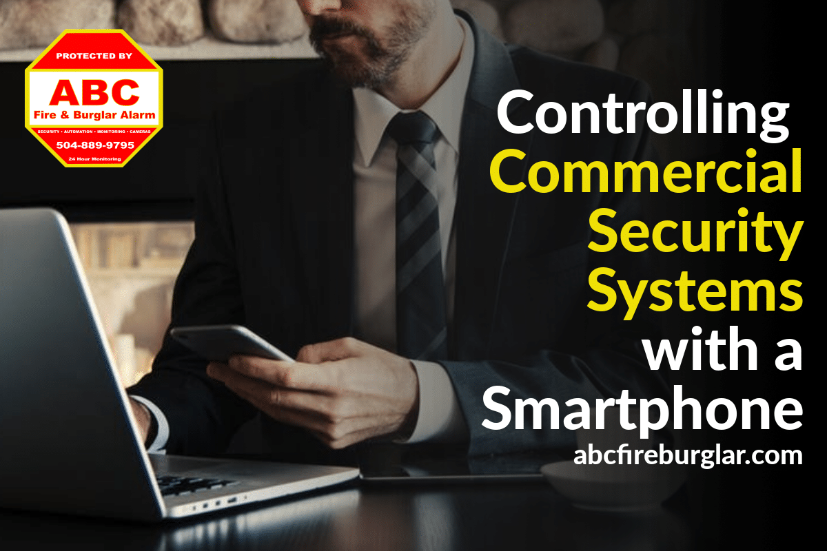 Controlling Commercial Security Systems with a Smartphone
