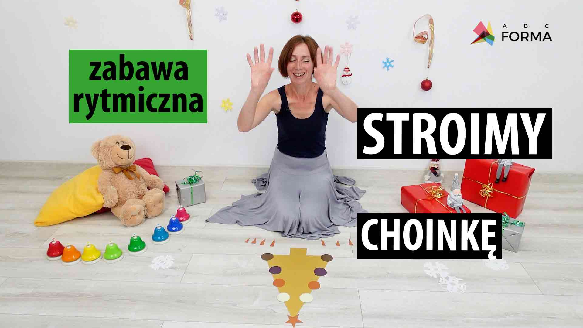 Zabawy Dla Dzieci Stroimy Choinkę ABC Forma