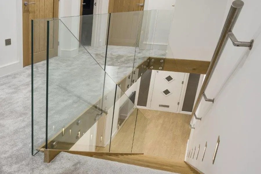 Glass Stair Balustrades & Patterned Balustrades abc Glass Processing