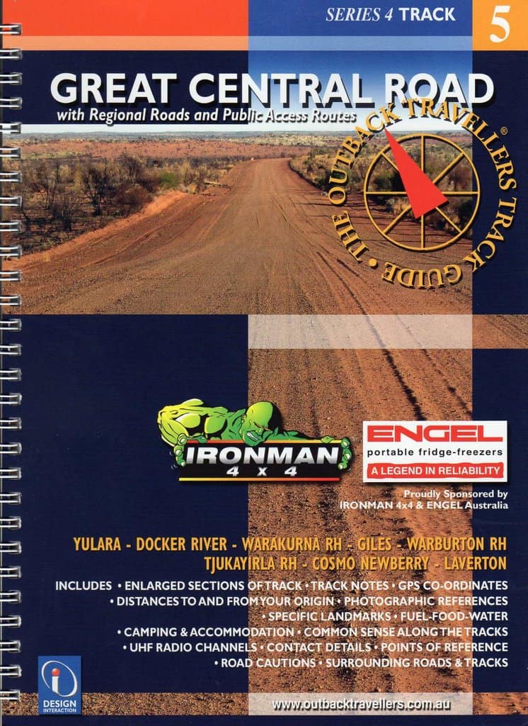 Great Central Road Outback Traveller's Track Guide A.B.C. Maps