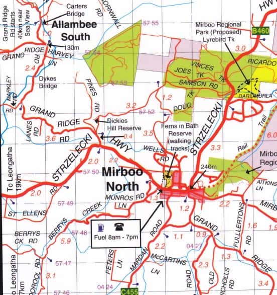 Rooftop Maps Walhalla Woods Point Adventure A.B.C. Maps