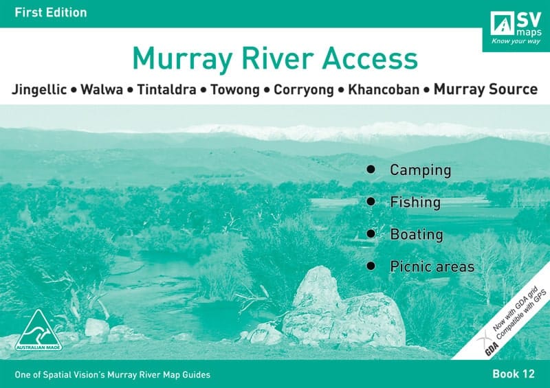 Murray River Access Guide Jingellic to Murray Source A.B.C. Maps