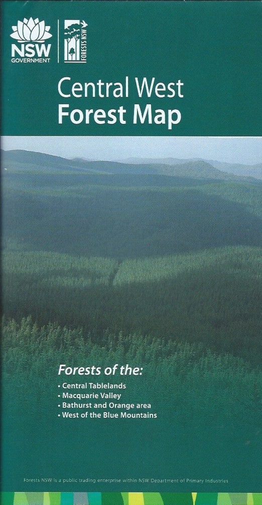 Central West State Forests by State Forests NSW A.B.C. Maps