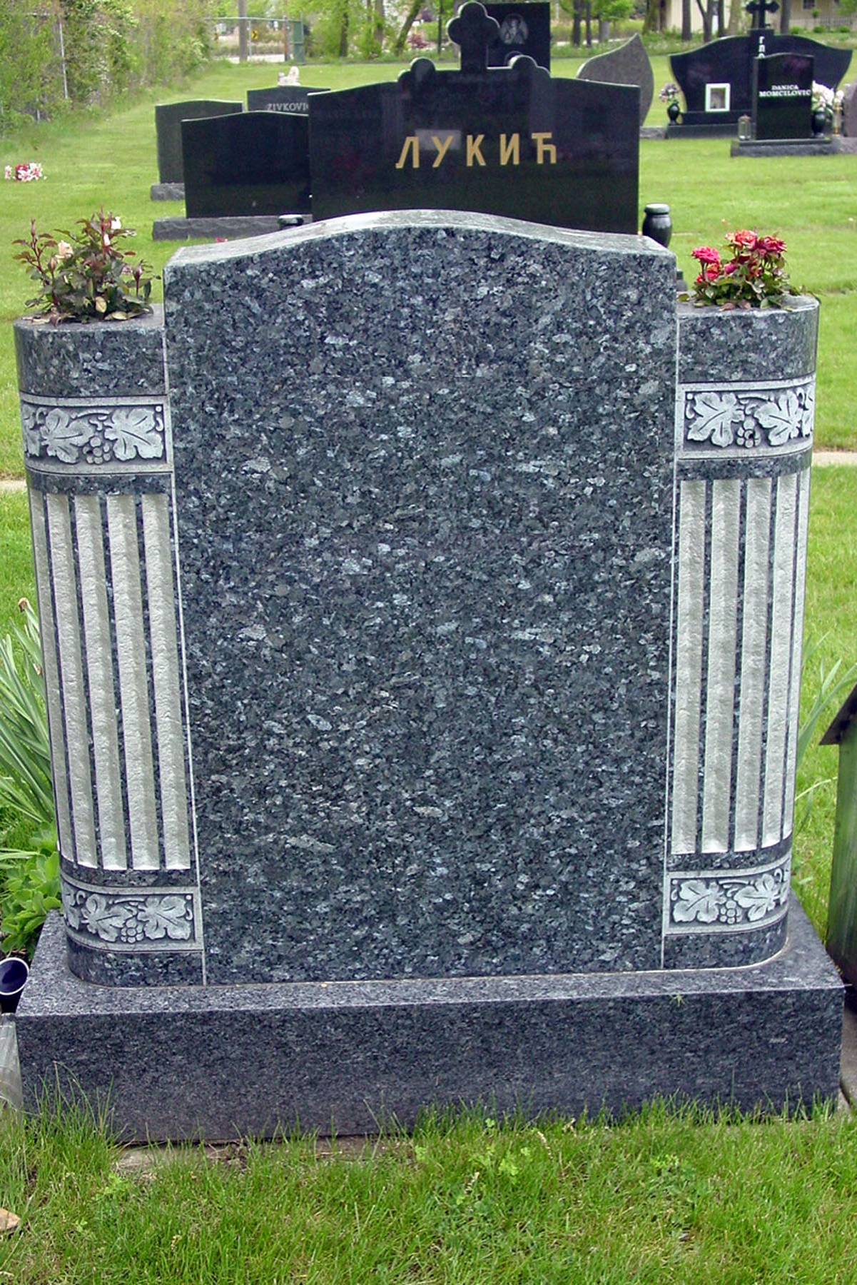 Chicago Custom Granite Monuments from GeoKatABC Monuments