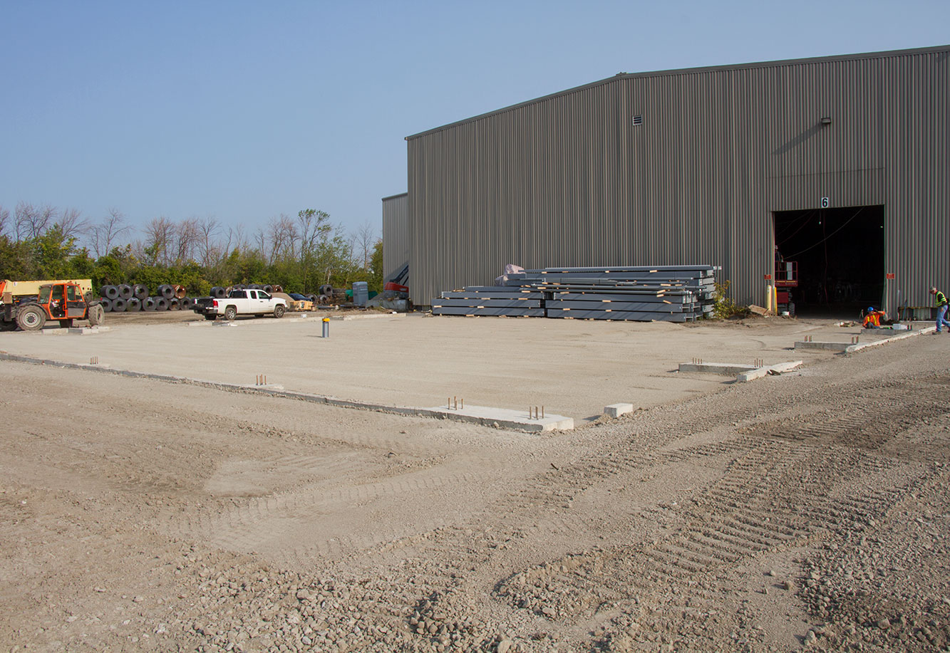 Nova Steel Warehouse Addition Abcott Construction